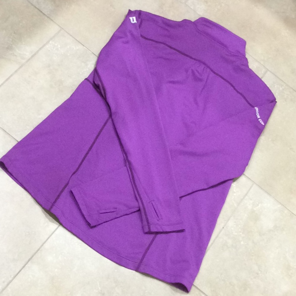 Girl’s Long Sleeve 1/2 Zip Pullover - Picture 3 of 5